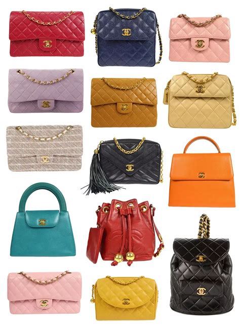 chanel diane& 39|vintage Chanel bags 1990s.